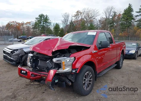 2020 Ford F-150 Xlt из США, поврежденный, VIN 1FTEX1EPXLFC14105